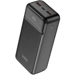 Зовнішній акумулятор Sigma Mobile X-power SI30A4QL 30000mAh Black UA
