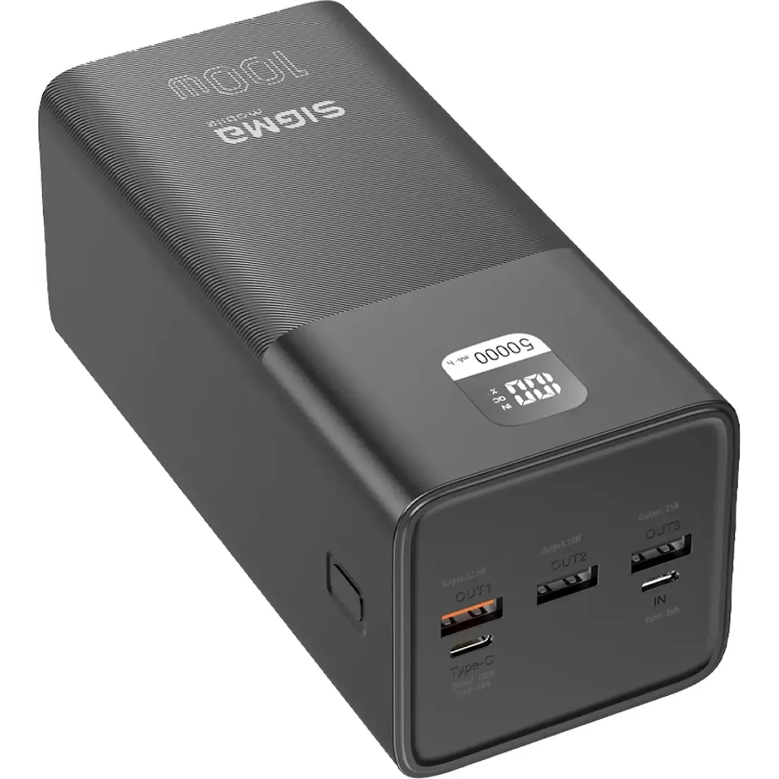 Внешний аккумулятор Sigma Mobile X-power SI50A6QLX 50000mAh Black UA