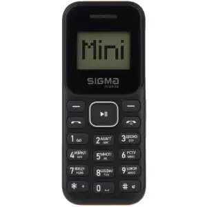 Телефон Sigma Mobile X-style 14 Mini Black-Orange UA