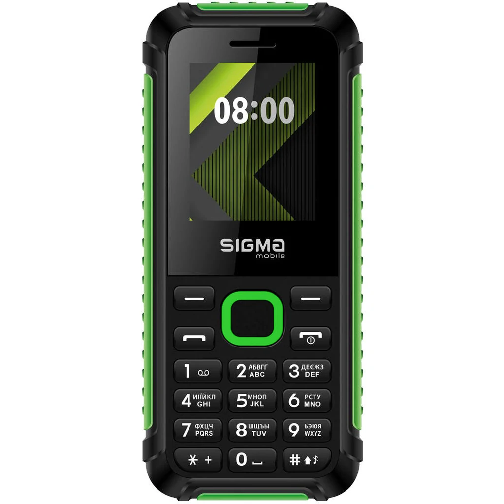 Мобильный телефон Sigma Mobile X-style 18 Track Dual Sim Black-Green UA
