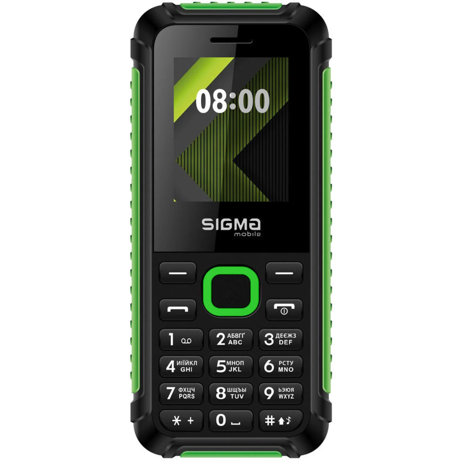 Мобильный телефон Sigma Mobile X-style 18 Track Dual Sim Black-Green UA