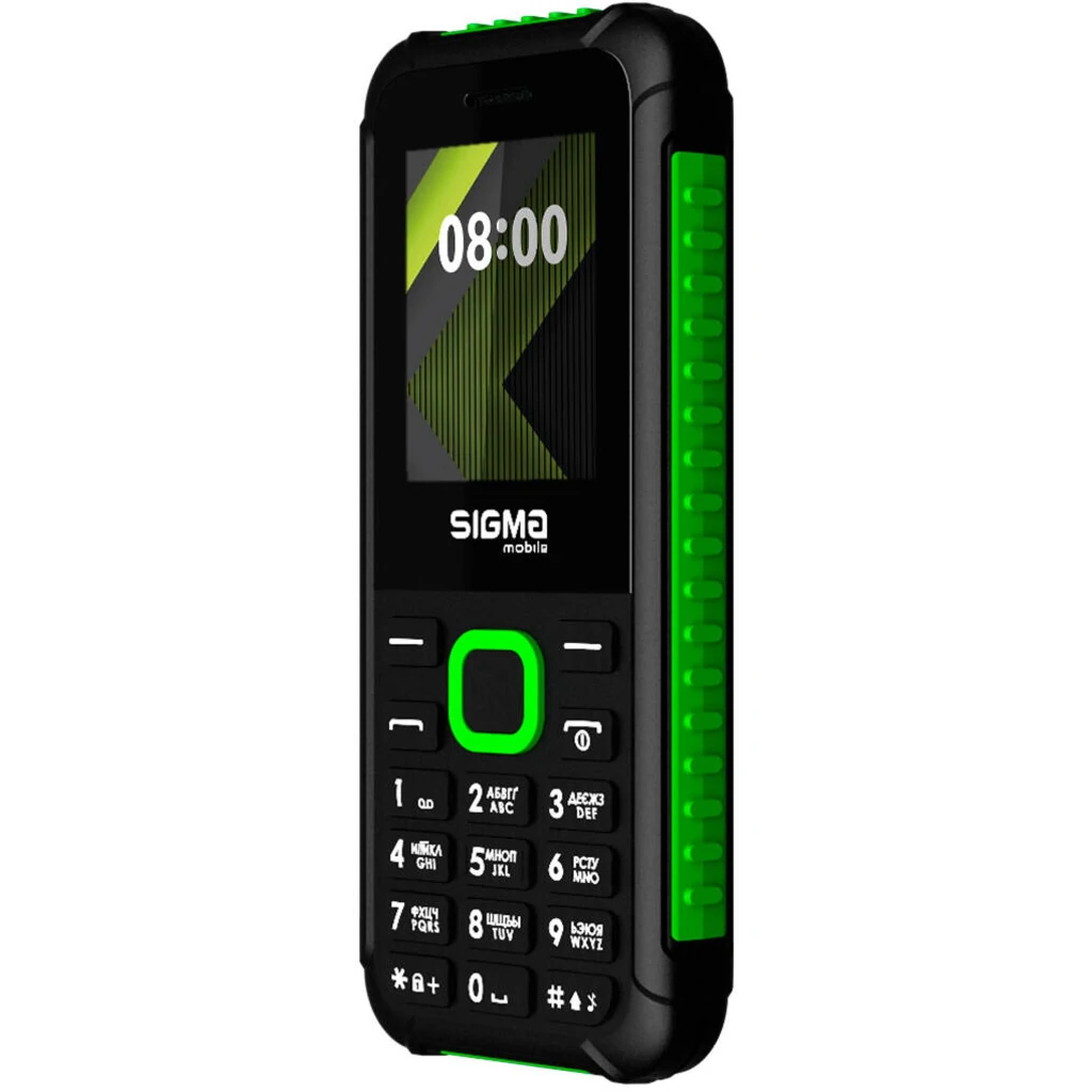 Мобильный телефон Sigma Mobile X-style 18 Track Dual Sim Black-Green UA