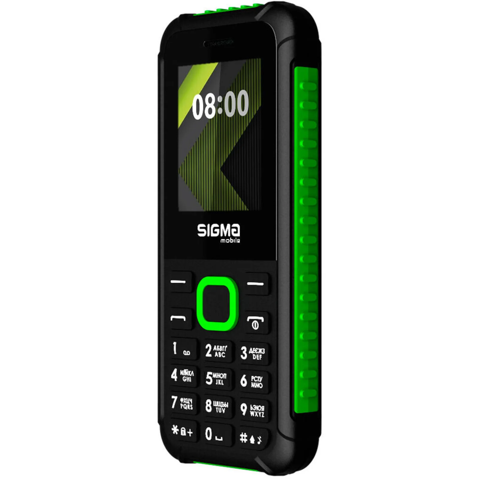 Мобильный телефон Sigma Mobile X-style 18 Track Dual Sim Black-Green UA