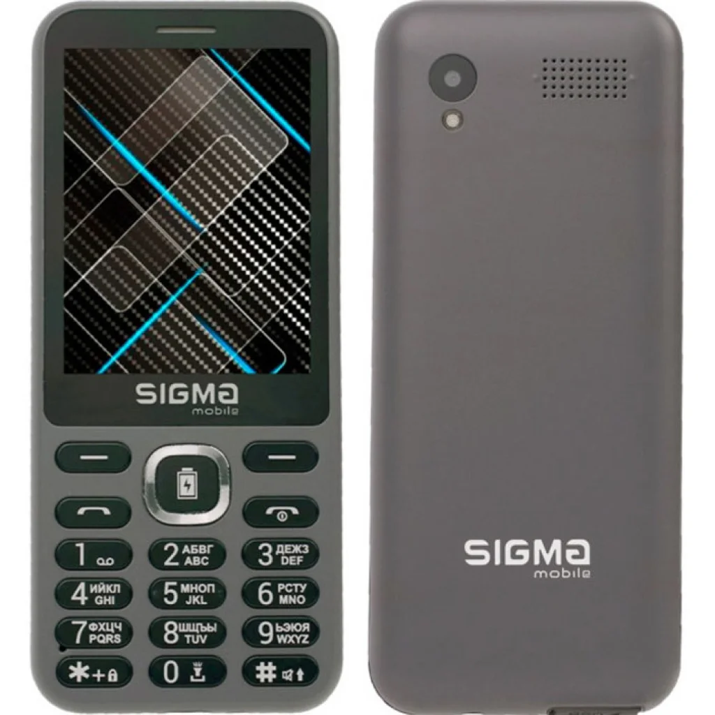 Мобільний телефон Sigma Mobile X-style 31 PowerDual Sim Grey UA