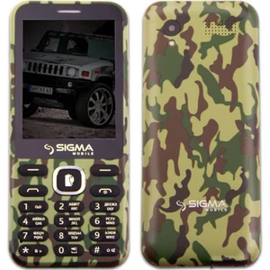 Колір: Хакі - Телефон Sigma Mobile X-style 31 Power Dual Sim Khaki UA