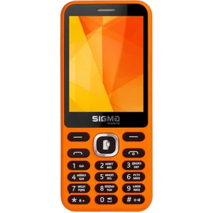 Колір: Помаранчевий - Телефон Sigma Mobile X-style 31 Power Dual Sim Orange UA
