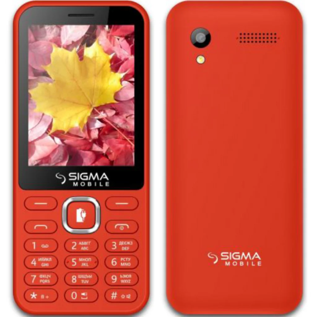 Мобільний телефон Sigma Mobile X-style 31 PowerDual Sim Red UA