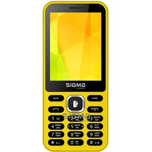 Колір: Жовтий - Телефон Sigma Mobile X-style 31 Power Dual Sim Yellow UA