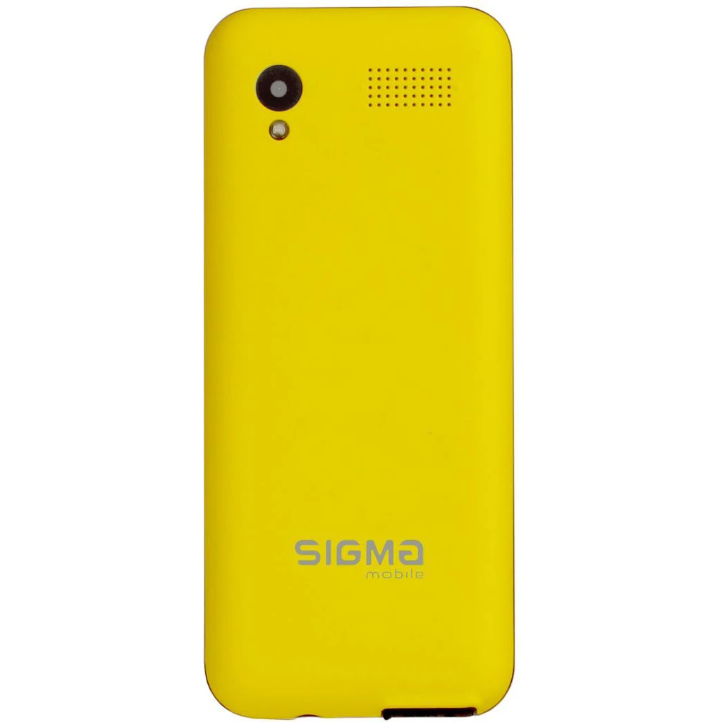 Мобильный телефон Sigma Mobile X-style 31 PowerDual Sim Yellow UA