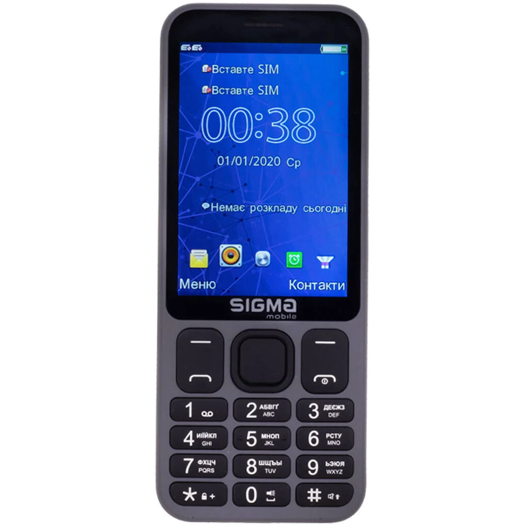 Мобільний телефон Sigma Mobile X-style 351 Lider Grey UA