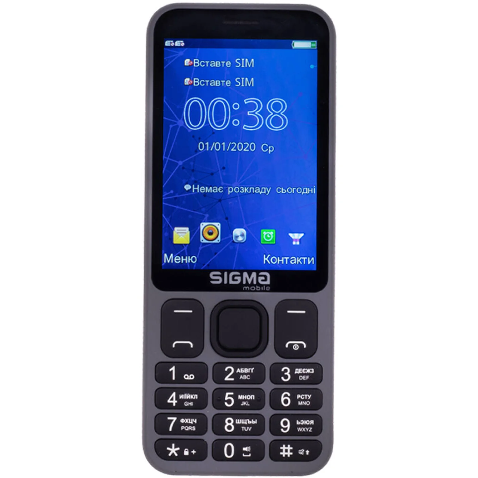 Мобильный телефон Sigma Mobile X-style 351 Lider Grey UA