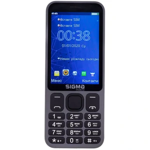 Колір: Сірий - Телефон Sigma Mobile X-style 351 Lider Grey UA