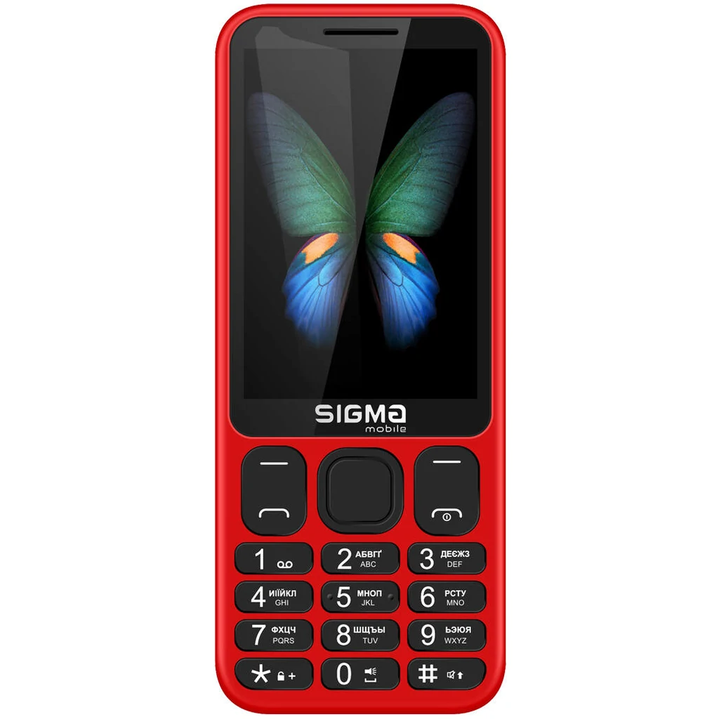Мобільний телефон Sigma Mobile X-style 351 Lider Red UA