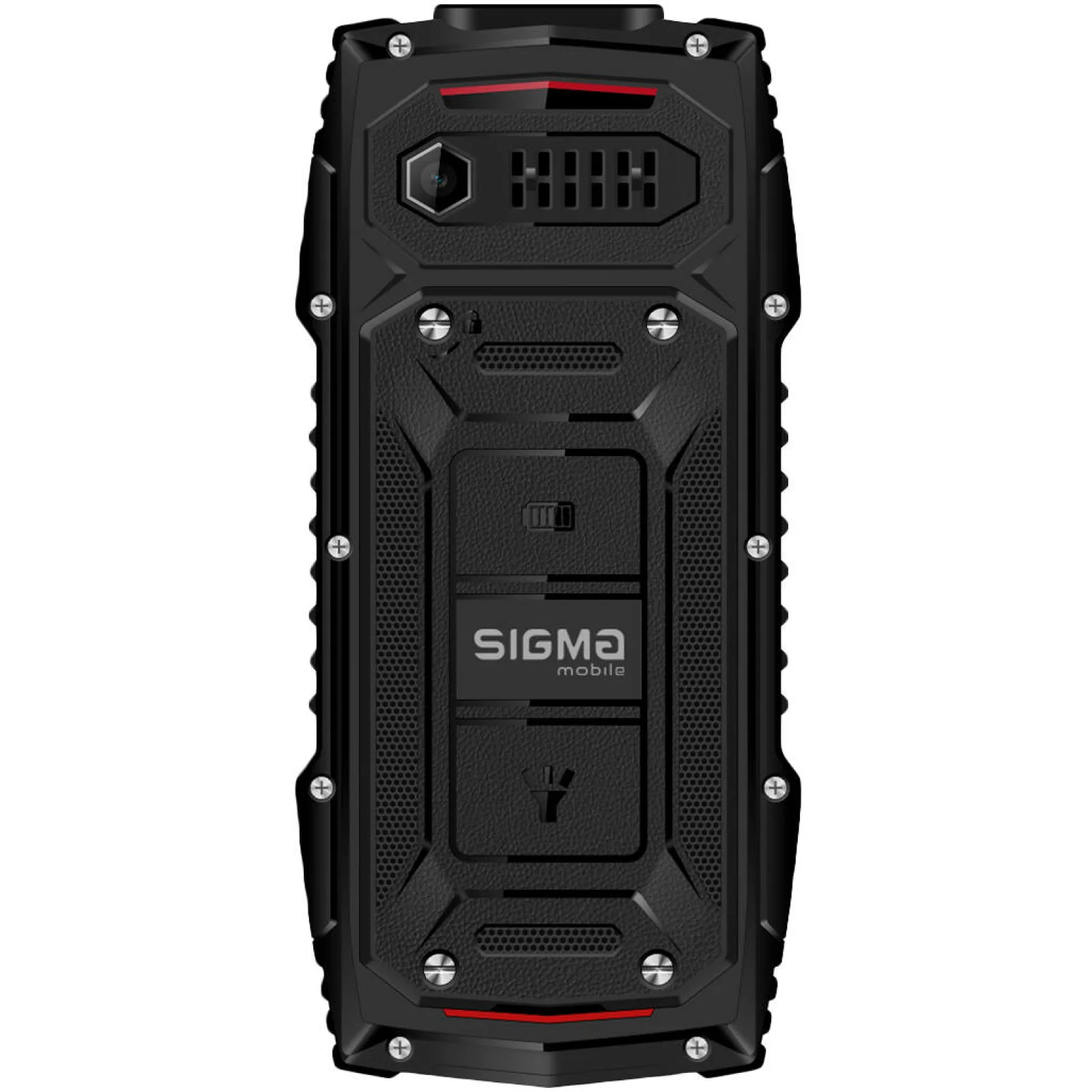 Телефон Sigma Mobile X-treme AZ68 Black-Red UA