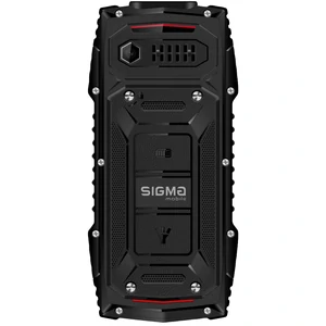 Телефон Sigma Mobile X-treme AZ68 Black-Red UA