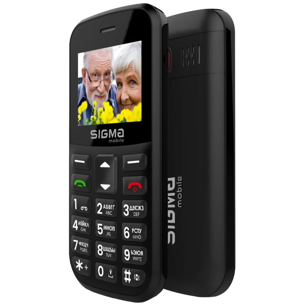 Телефон Sigma mobile Comfort 50 CF115 Easy Black UA