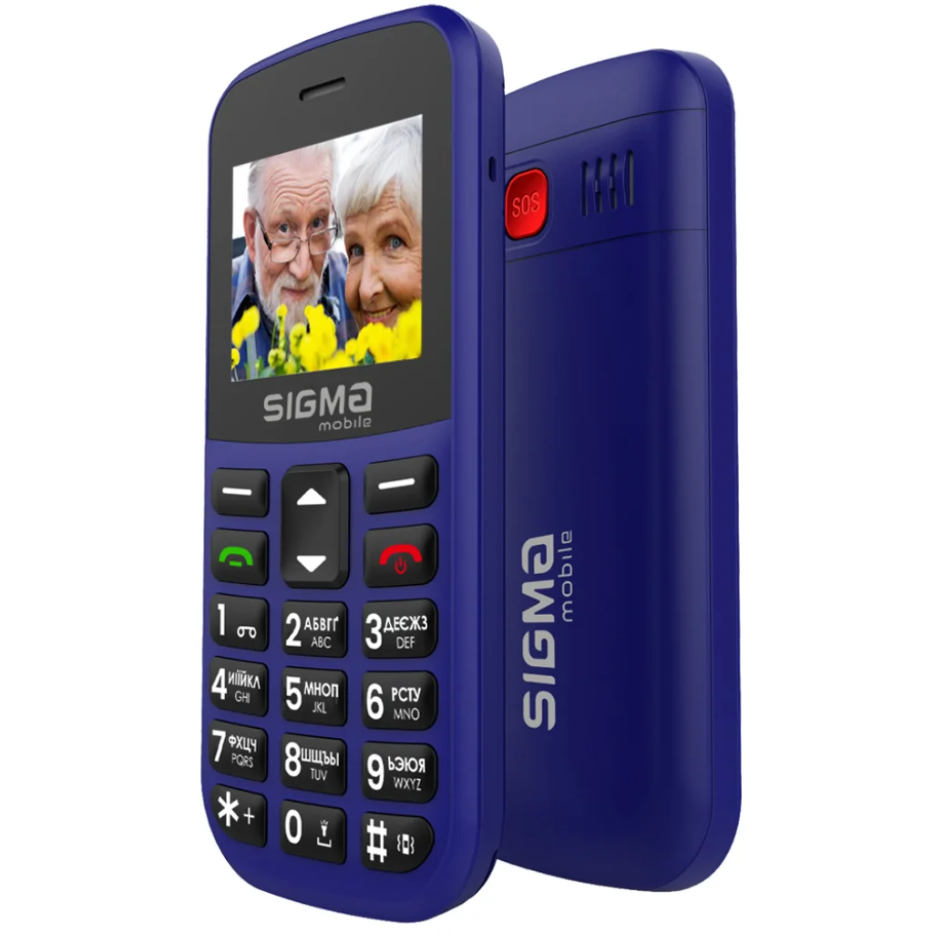 Телефон Sigma mobile Comfort 50 CF115 Easy Blue UA