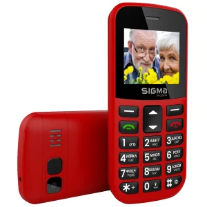 Телефон Sigma mobile Comfort 50 CF115 Easy Red UA