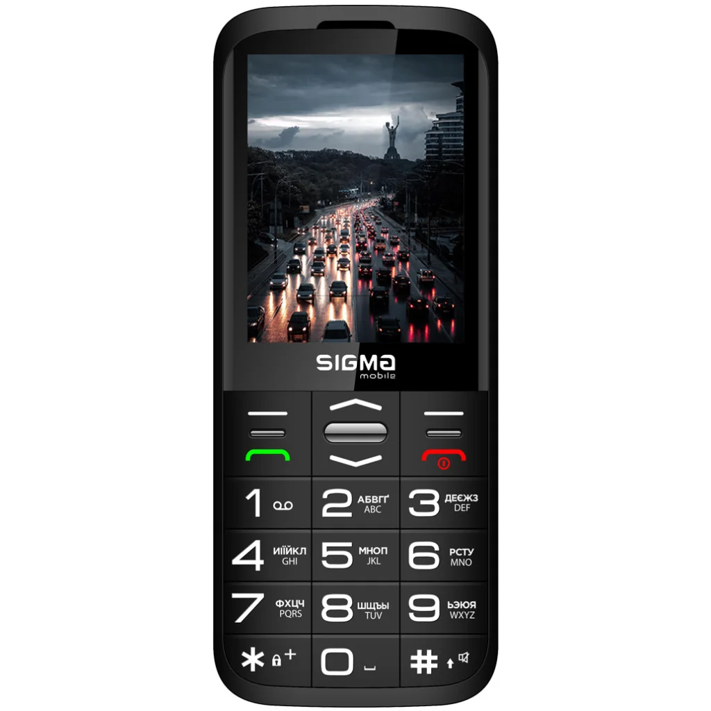 Мобільний телефон Sigma Mobile Comfort 50 Grace Black UA