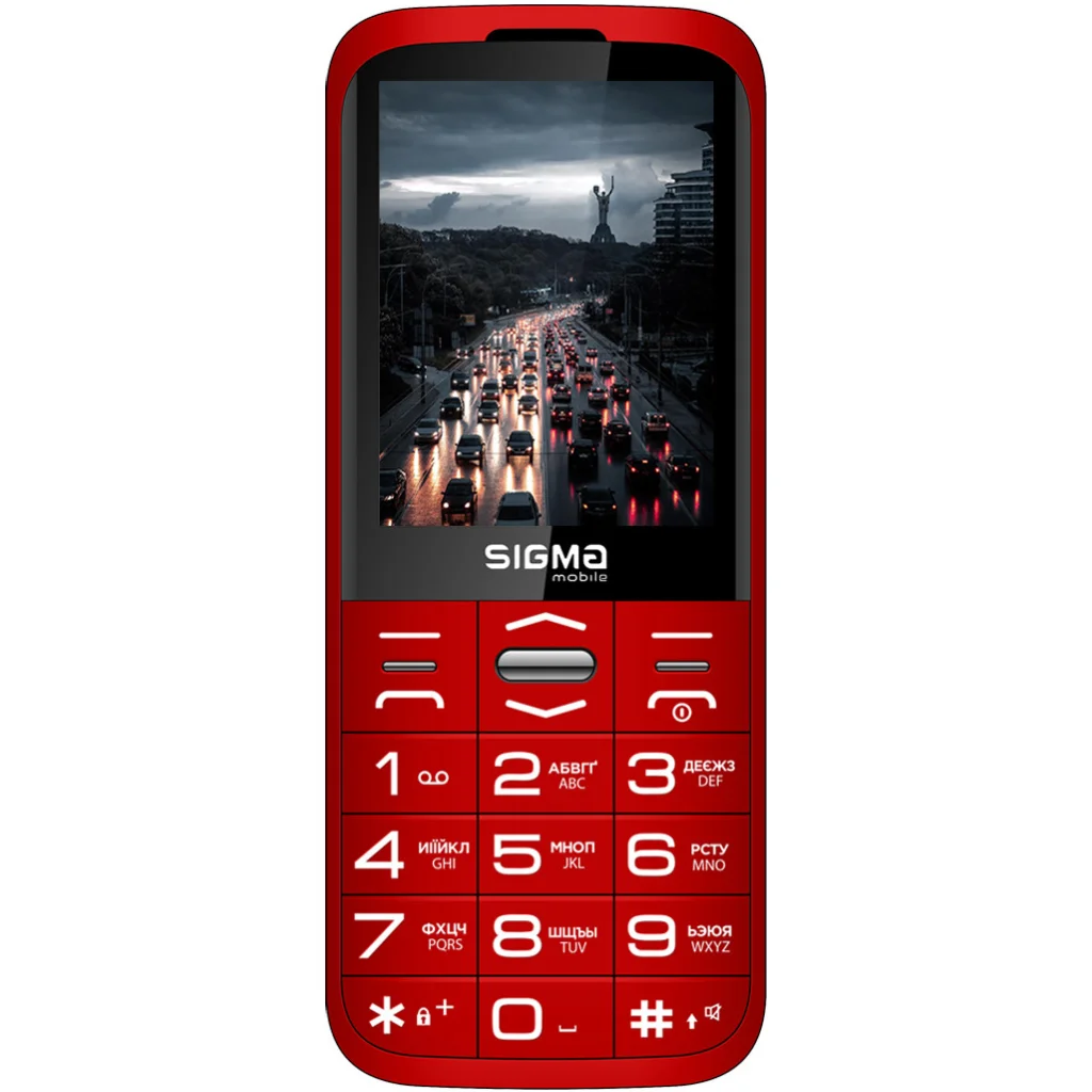 Мобільний телефон Sigma Mobile Comfort 50 Grace Red UA
