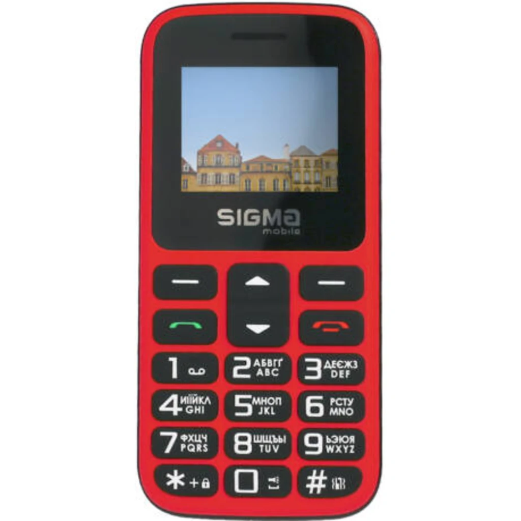 Мобильный телефон Sigma Mobile Comfort 50 HIT2020 Red UA