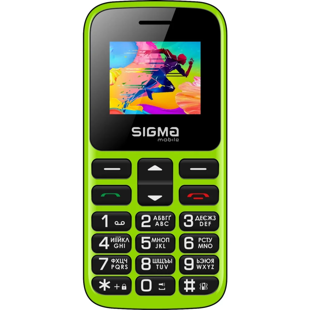 Мобільний телефон Sigma Mobile Comfort 50 HIT2020 Green UA
