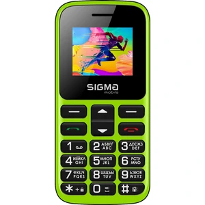 Телефон Sigma Mobile Comfort 50 HIT2020 Green UA