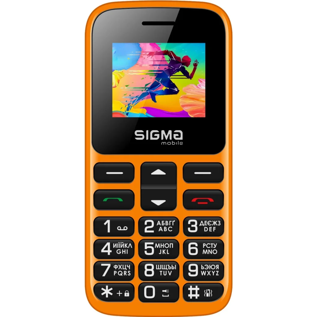 Мобільний телефон Sigma Mobile Comfort 50 HIT2020 Orange UA
