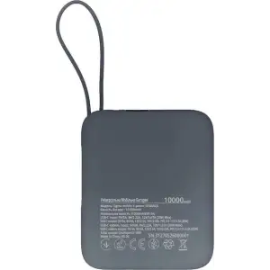 Зовнішній акумулятор Sigma mobile X-power SI10A5QL 10000 mAh 35W Grey UA