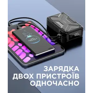 Зовнішній акумулятор Sigma mobile X-power SI20A11QLX-DC 20000 mAh 65W Black UA