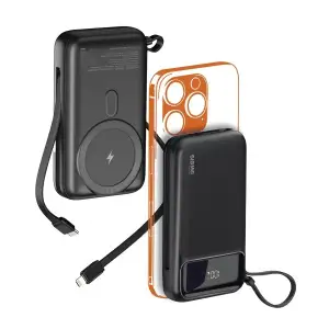 Зовнішній акумулятор Sigma mobile X-power SI20A8QL-MAG black 20000mah UA