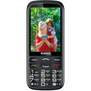 Телефон Мобільний телефон Sigma Mobile Comfort 50 Optima Black Type-C UA