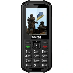 Телефон Sigma Mobile X-treme PA68 Black UA