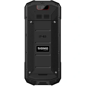 Телефон Sigma Mobile X-treme PA68 Black-Red UA