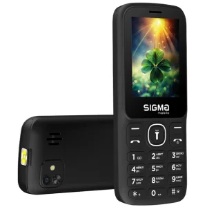 Телефон Sigma Mobile X-style 242 LUCKY Black UA