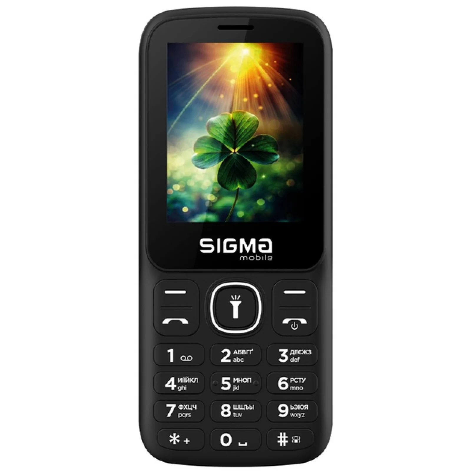 Телефон Sigma Mobile X-style 242 LUCKY Black UA