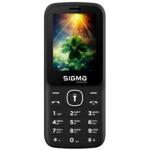 Телефон Sigma Mobile X-style 242 LUCKY Black UA