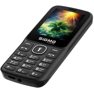 Телефон Sigma Mobile X-style 242 LUCKY Black UA