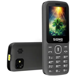 Телефон Sigma Mobile X-style 242 LUCKY Grey UA