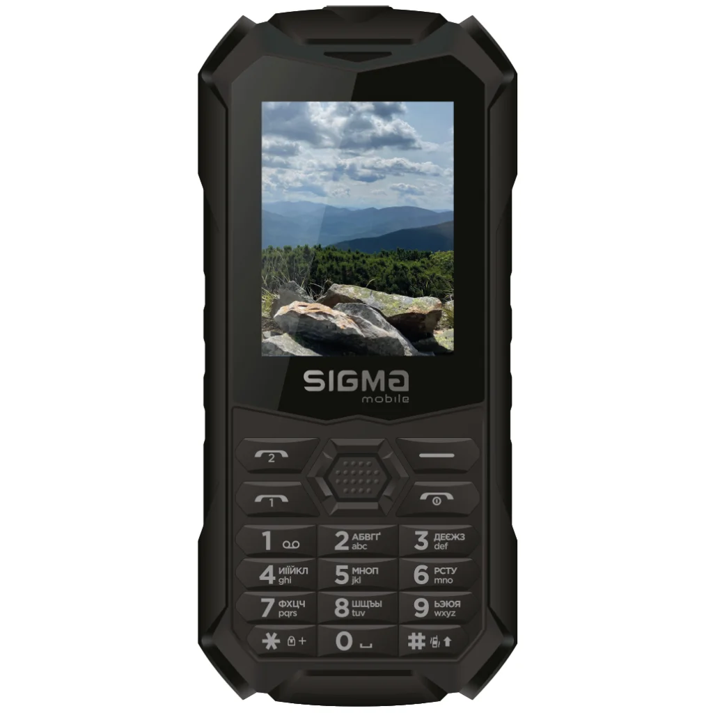 Телефон Sigma X-treme PV68 Black UA