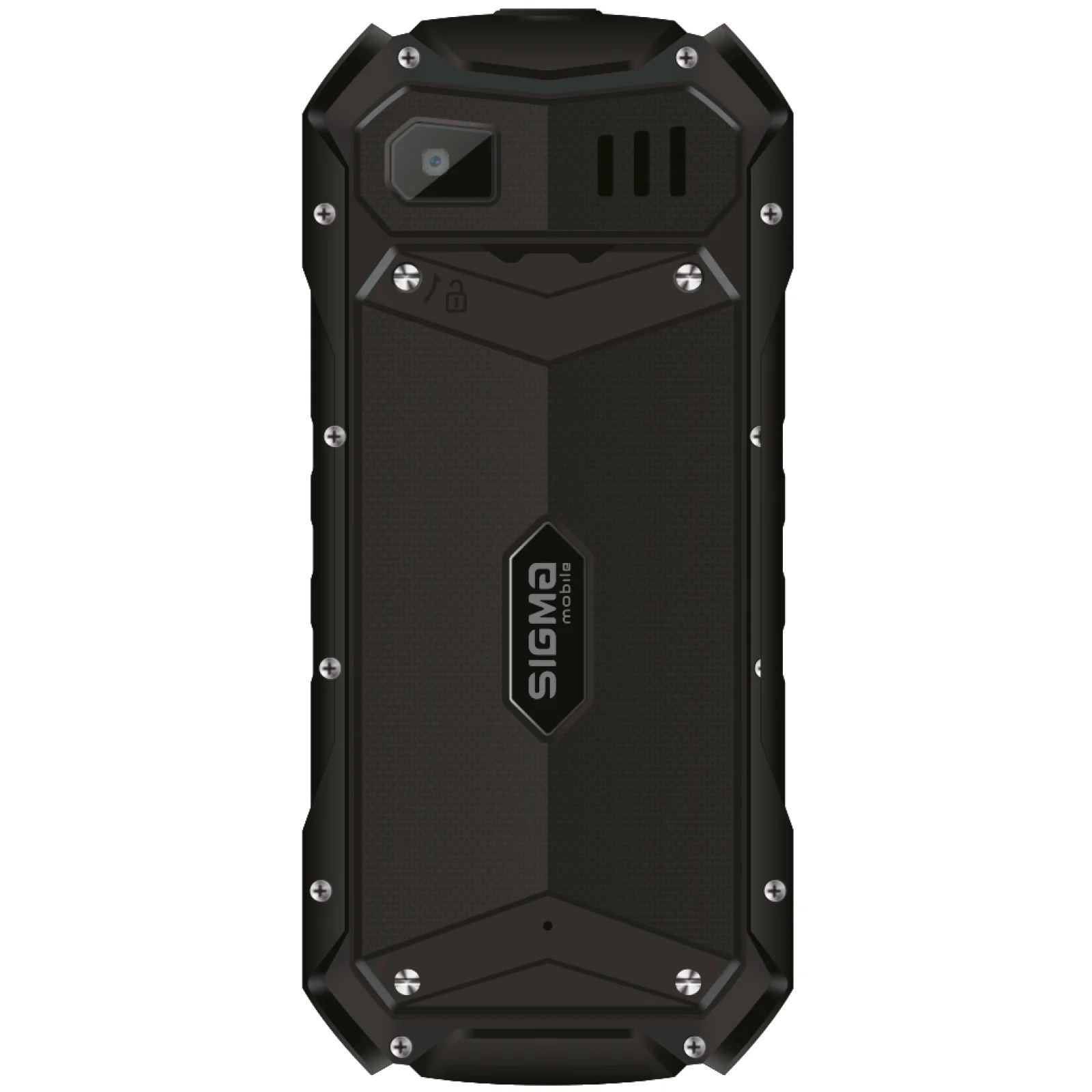 Телефон Sigma X-treme PV68 Black UA