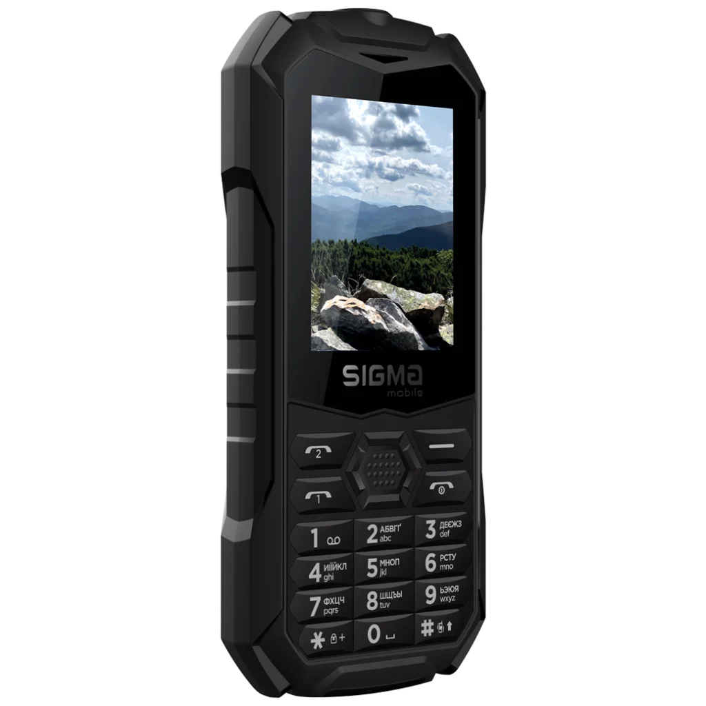 Телефон Sigma X-treme PV68 Black UA