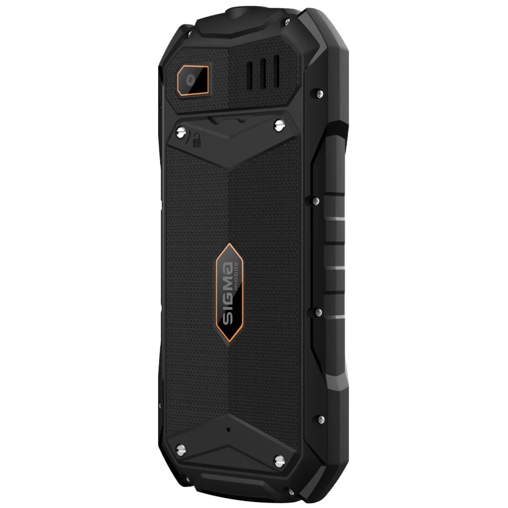 Телефон Sigma X-treme PV68 Black-Orange UA