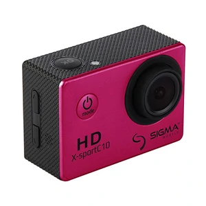 Цвет: Розовый - Экшн-камера Sigma mobile X-sport C10 Aqua BOX KIT Pink UA
