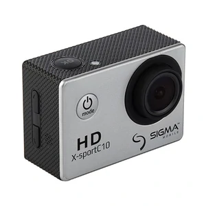 Цвет: Серебристый - Экшн-камера Sigma mobile X-sport C10 Aqua BOX KIT Silver UA