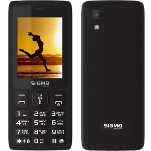 Телефон Sigma Mobile X-style 34 NRG Dual Sim Black UA