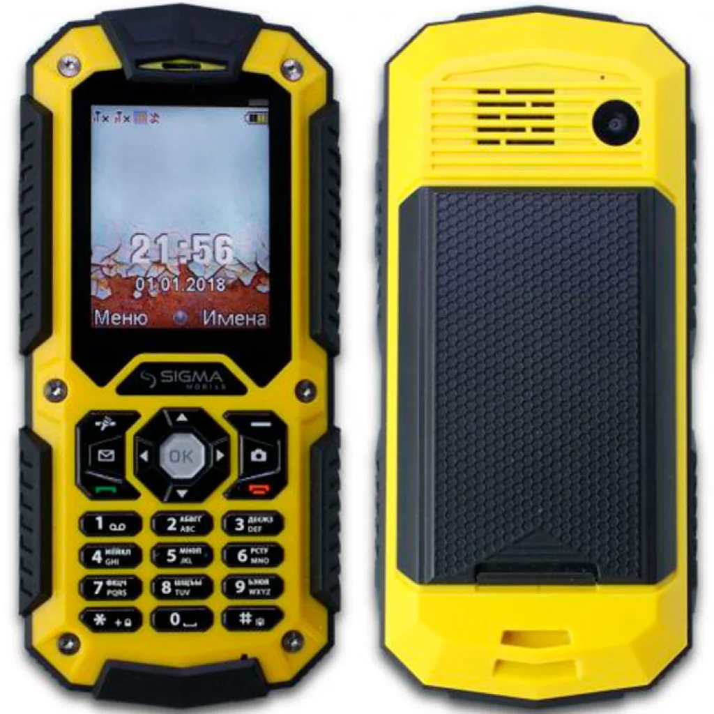 Смартфон Sigma Mobile X-treme PQ67 Yellow-Black UA