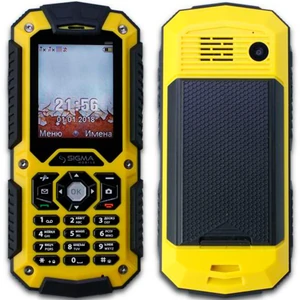 Цвет: Желтый - Смартфон Sigma Mobile X-treme PQ67 Yellow-Black UA