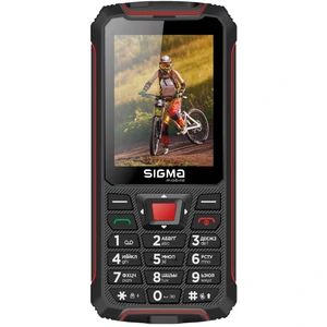 Колір: Червоний - Смартфон Sigma Mobile X-treme PR68 Black-Red UA