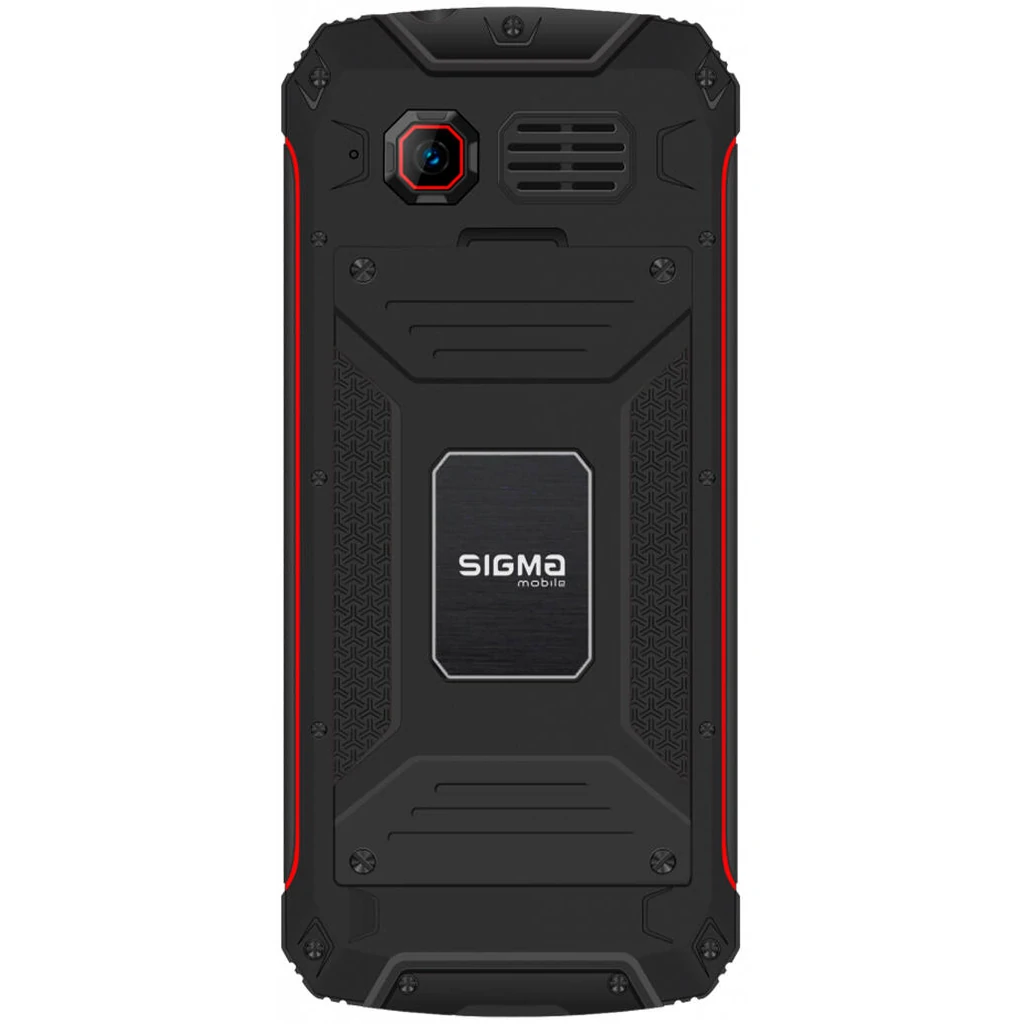 Смартфон Sigma Mobile X-treme PR68 Black-Red UA